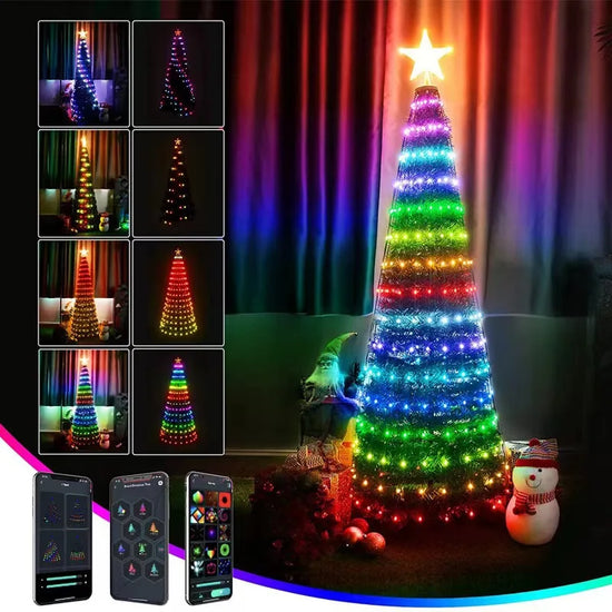 20M LED Christmas Garland Lights