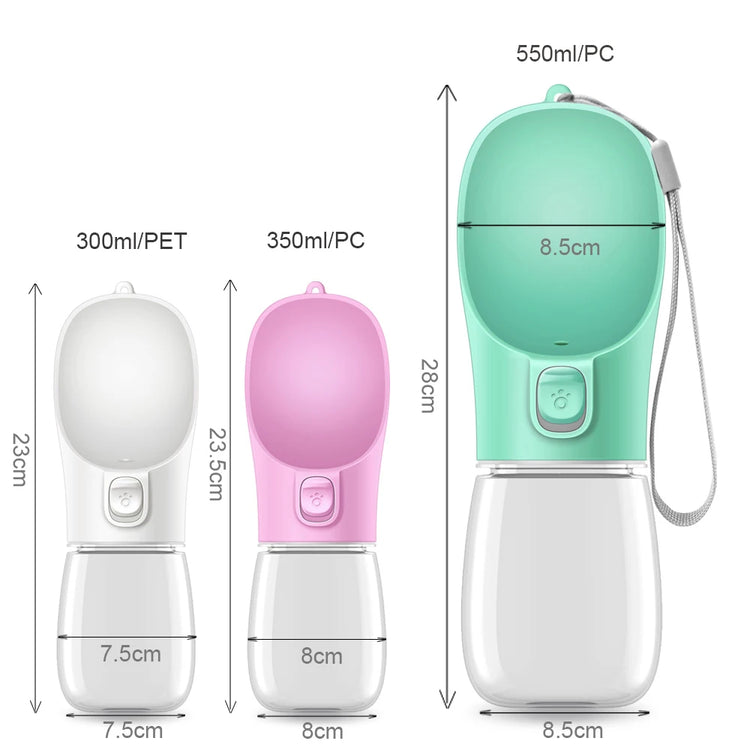 Portable Dog Water Bottle Dispenser