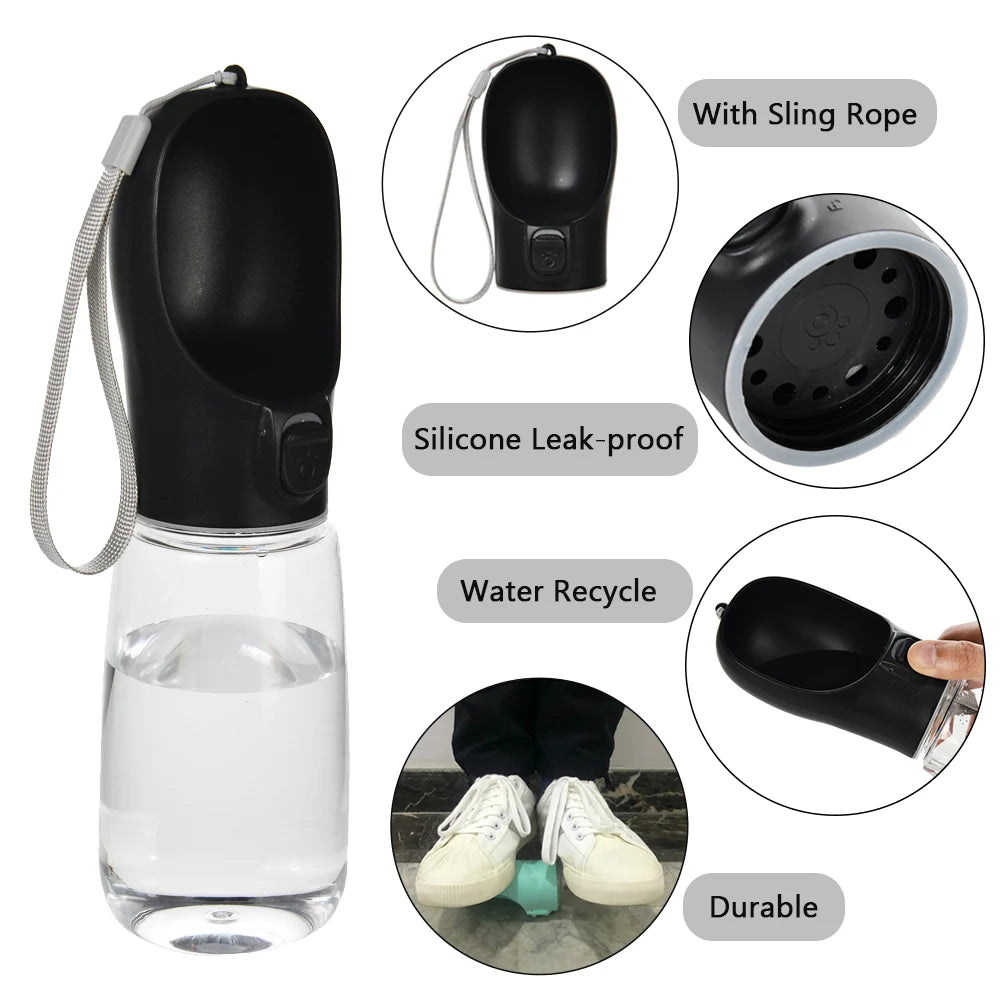 Portable Dog Water Bottle Dispenser