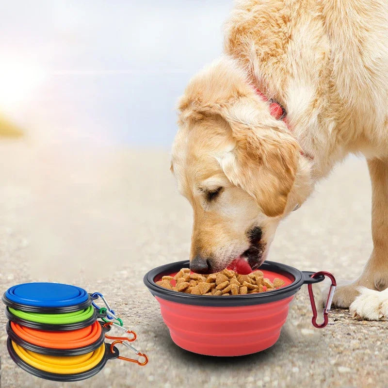 350ml Collapsible Silicone Dog Bowl