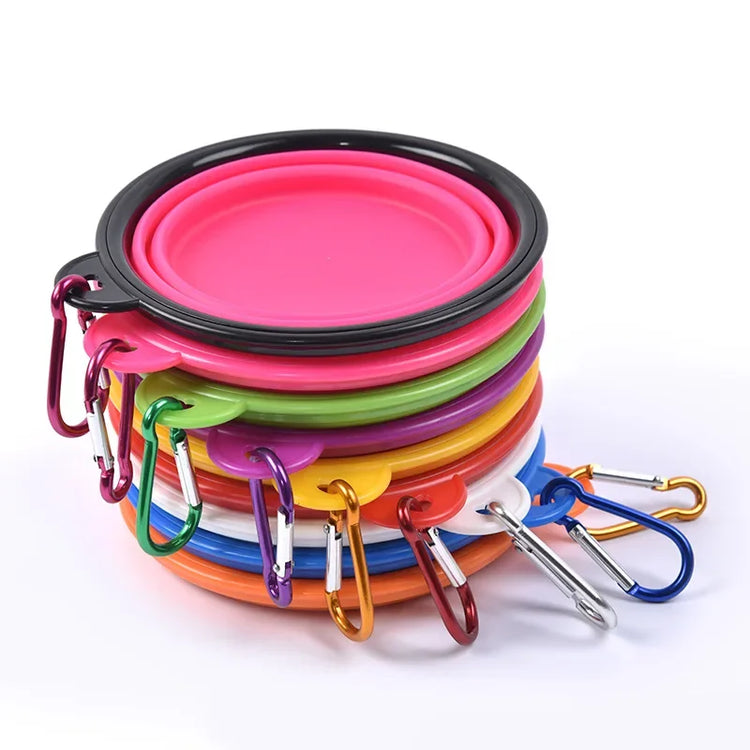 350ml Collapsible Silicone Dog Bowl