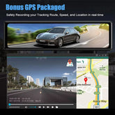 4K GPS WiFi Dual Lens Dash Cam