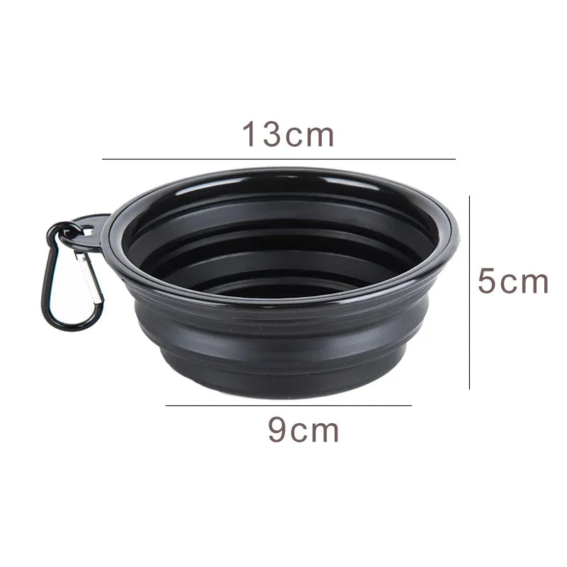 350ml Collapsible Silicone Dog Bowl