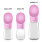 Portable Dog Water Bottle Dispenser