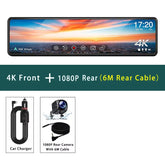 4K GPS WiFi Dual Lens Dash Cam